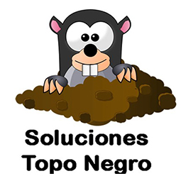 Logo Soluciones Topo Negro